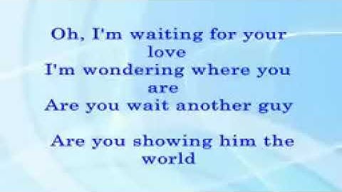 Stevie B. - Waiting For Your Love (lyrics video)