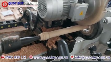 Máy Tiện Gỗ Cnc | Máy Tiện Đa Năng Tích Hợp Chà Nhám Hiệu Quả | SEMAC