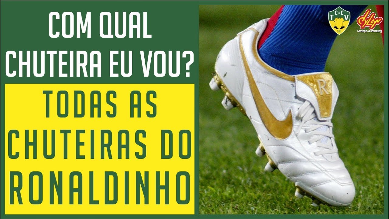 tenis futsal ronaldinho