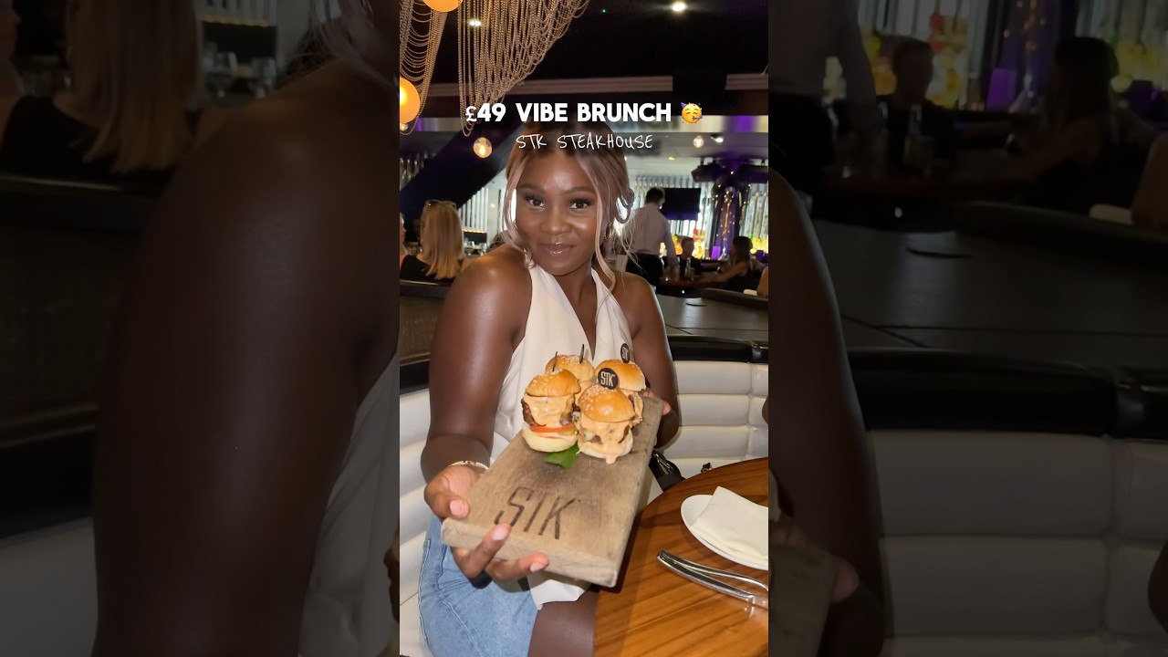 Inside London’s Most Luxurious Brunch at STK 😍