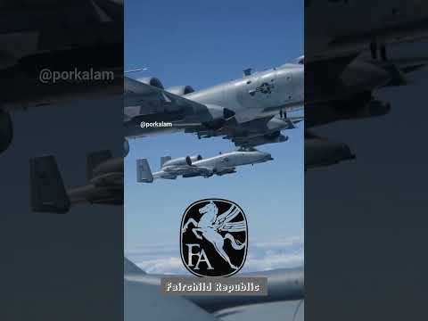 Video: A-10 Thunderbolt II: учак замбиректин айланасына курулган чабуулчу учак