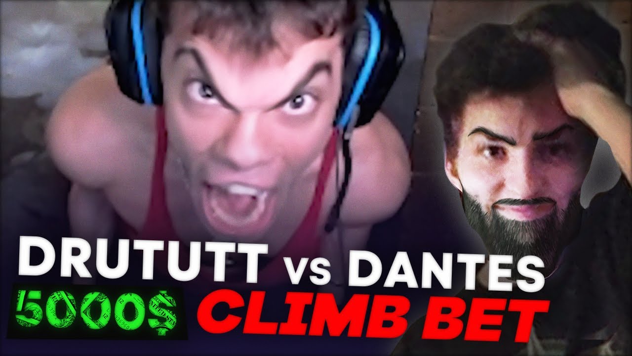 Video - DRUTUTT VS DANTES CLIMB CHALLENGE - Twitch Nude Videos and