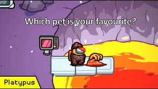 Which pet is your favourite in Among Us?