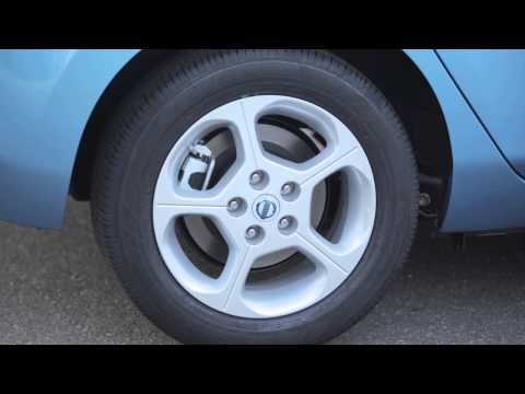 2015 Nissan LEAF-Easy Fill Tire Alert 기능이있는 타이어 공기압 모니터링 시스템 (TPMS)