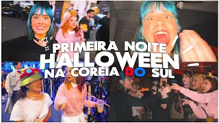 O HALLOWEEN MAIS CAÓTICO DA MINHA VIDA 🇰🇷 Tiktokers na Coreia (vlog 4)