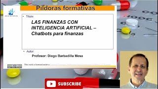 LAS FINANZAS CON INTELIGENCIA ARTIFICIAL - Chatbots para finanzas