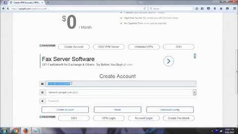 How to create 1 month SSH VPN account for Free and easy June 2017