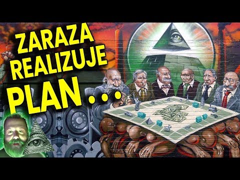 Zaraza Realizuje Plan Elit Zniewolenia Świata - Plociuch Spiskowe Teorie Mapa Gomberga Film PL