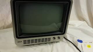 RCA Compact 9 TV - Black & White! Does it work?