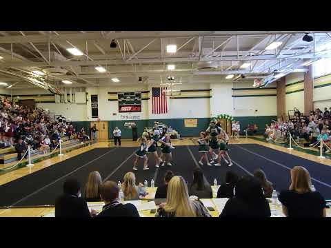 Glenvar Middle School at G Town Throwdown Cheer Competition 2022