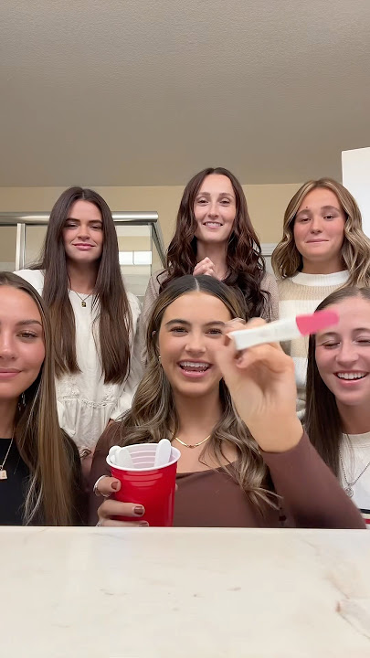 Girls night pregnancy roulette 🫢