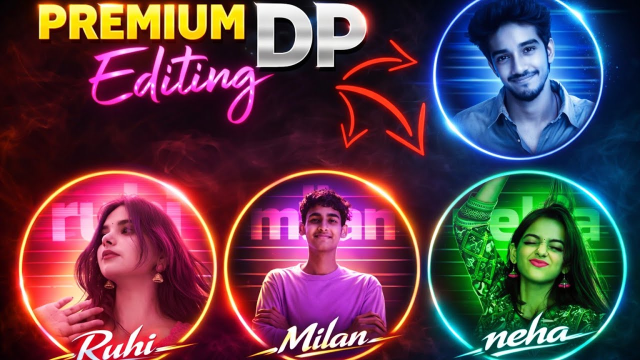 Trending Instagram DP Edit Tutorial 2026 | Instagram Profile Photo Edit ...