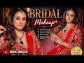 GLAMOROUS BRIDAL MAKEOVER | Bridal makeup tutorial step-by-step| #makeup #makeuptutorial #explore