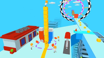 Cube Surfer - Gameplay Walkthrough Level 4 #shorts