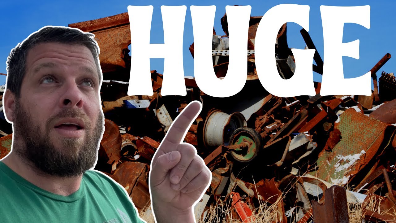 Junk Removal | Huge Scrap Metal Clean Up