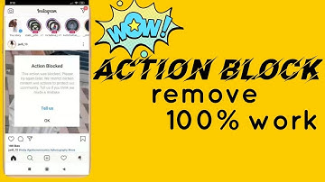 how to action block removed on Instagram|100% work