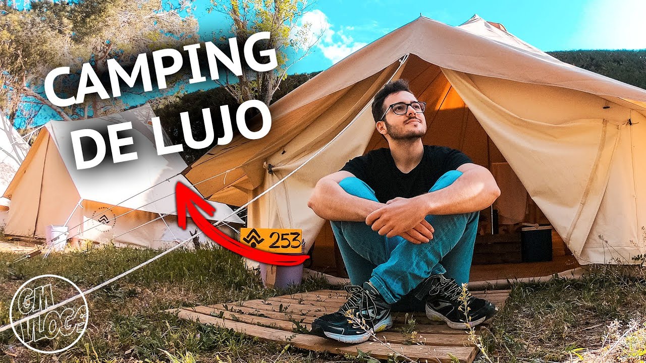 ⛺ ASÍ es pasar la NOCHE en una KAMPAOH | Camping FACIL, BONITO y de LUJO 🇪🇸 El Palmar, Cádiz Bell XL