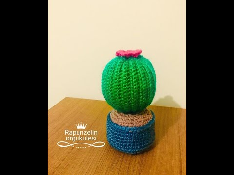 Amigurumi Kaktüs Yapımı - 1