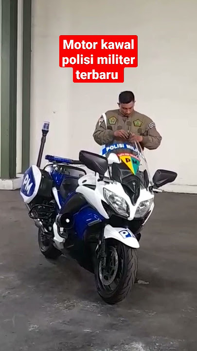 motor kawal polisi militer terbaru #motor #g20