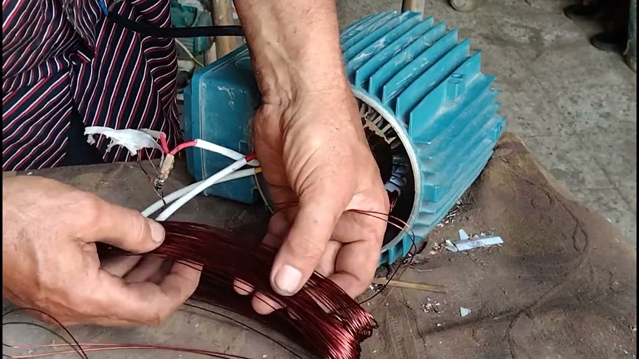 اسرار لف موتور مياه مدفع 2 حصان في 10 دقائق وكم كبير من المعلومات