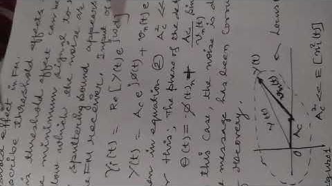 Threshold effect in FM and  its reduction in F M System