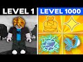 Level 1  1000 with all permanent shining fruits blox fruits