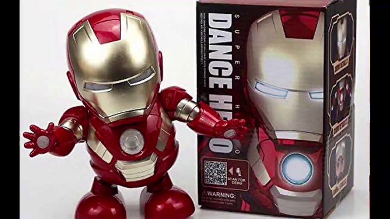 iron man toy dancing