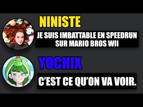 This Speedrunner thought she was unbeatable at Mario...