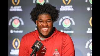 Alabama OL Tyler Booker on playoff: 'We have to finish the job proving that we're the standard'