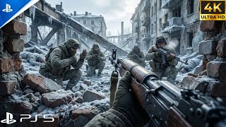 (PS5) STALINGRAD - Sniper Revenge In War-Torn City - Campaign Mission-Ep 04 [4K60FPS] screenshot 5