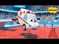 A to Z Vehicles for Kids | ABC Transport Color Transformation Animation | UZR Learning #abcd