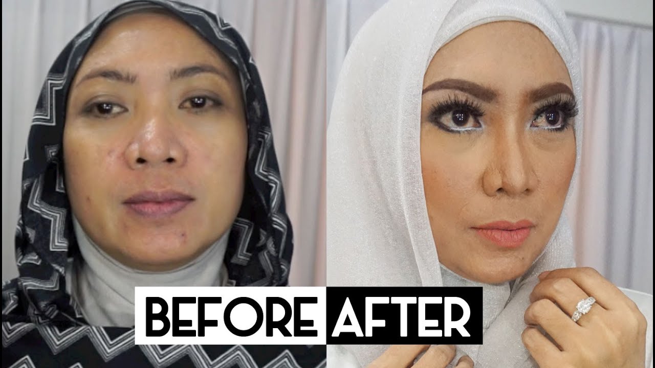 Makeup Makeover Wanita Paruh Baya Usia Diatas 45 Tahun By IniVindy