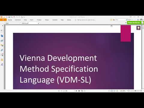 vdm-sl Introduction
