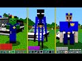 Minecraft HOW to play ZOMBIE ENDERMAN GOLEM POLICE in Minecraft NOOB VS PRO ANIMATION POLICEMAN