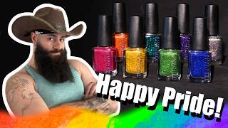 Tyler’s Trinkets The Queer Dictionary Nail Polish Collection Swatch, Comparisons & Review 🏳️‍⚧️🏳️‍🌈💅