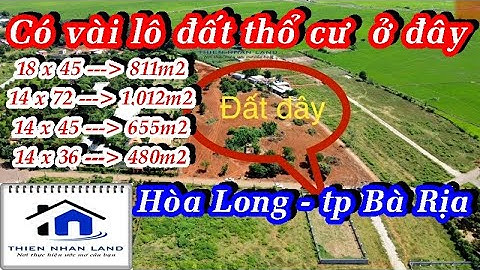 🏠Bán 2 lô đất nghỉ dưỡng mt Hương Lộ 3, Long Phước, tp Bà Rịa giá đầu tư luôn | NVT3113