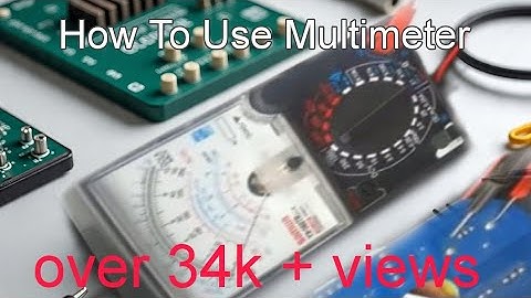 analogue multimeter YX360TR Review and use || Hindi urdu