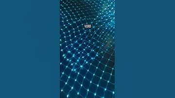 12V Matrix Mesh Digital Addressable SPI Pixel Seed Pebble String Lights Grid Display #pixelmatrix