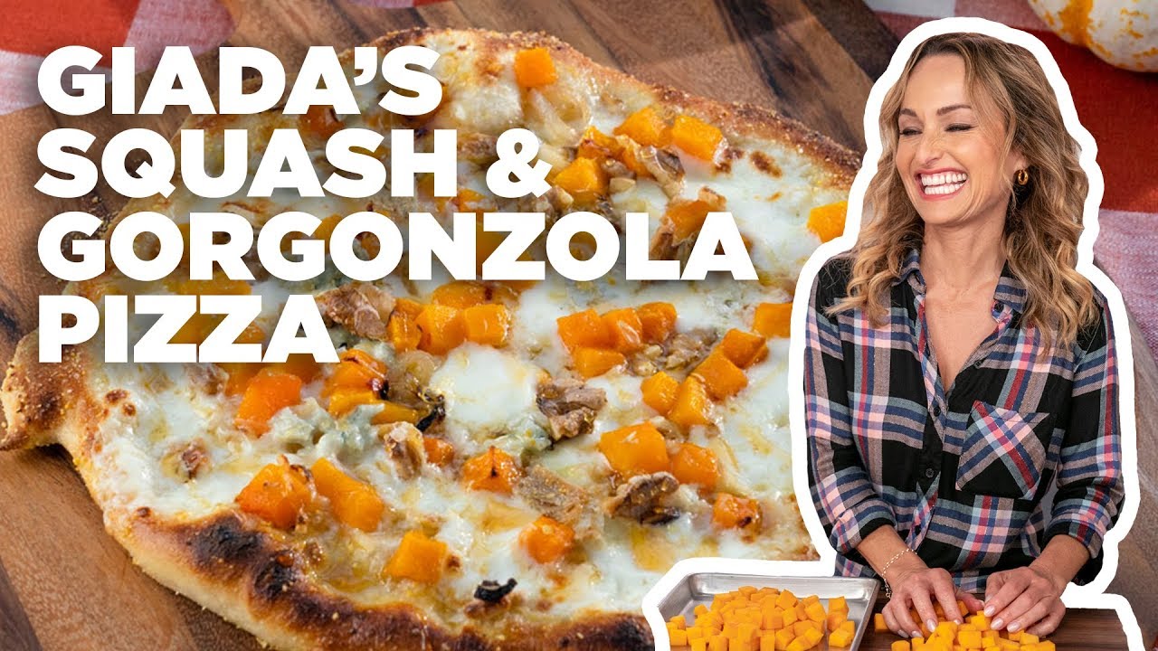 Roasted Squash & Gorgonzola Pizza with Giada De Laurentiis | Giada