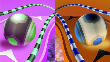 Action Ball vs Reverse Video gameplay Ball Colour Run walkthrough , iOS Android New Update