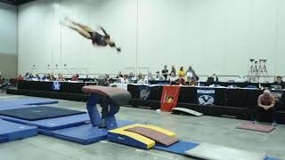 4 506 Yurchenko Back Layout Double Twist VAULT
