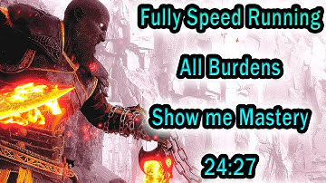 Fully Speed Running God of War Valhalla in 24:27 on Hardest Difficulty + All Burdens! (Dark Odyssey)