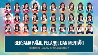 Download lagu JKT48 – Bersama Kamu, Pelangi, dan Mentari (Kimi to Niji to Taiyou to) [Color Coded Lyrics ID/JP/EN]