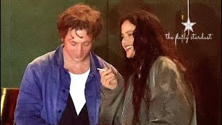 Famous NEW COUPLE Jeremy Allen White & Rosalía Laugh And Smoke Cigarettes While Out On Romantic Dinner Date Profile