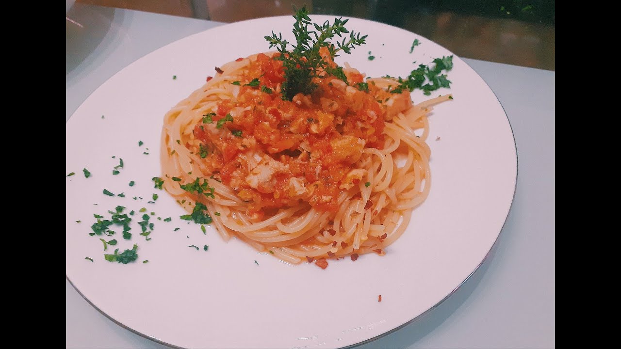 Spaghetti con ragù di pesce
