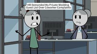 HR Demanded My Private Wedding Guest List Over Coworker Complaints