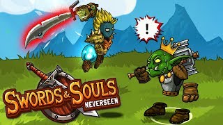 Super Saiyan Warrior Battles Goblin King Boss - SWORDS & SOULS NEVERSEEN