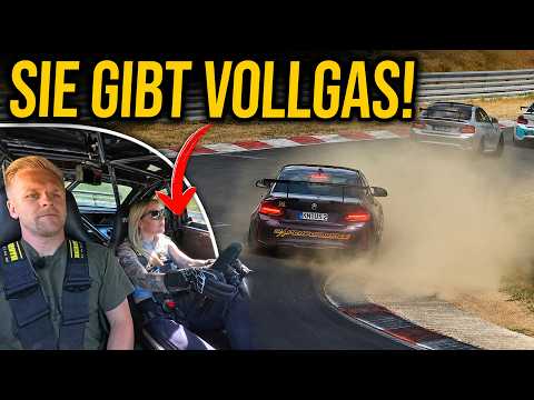 From 0 to 250 Nürburgring laps: Her first time 6 months ago... NOW LIKE THIS in the M2 track tool!