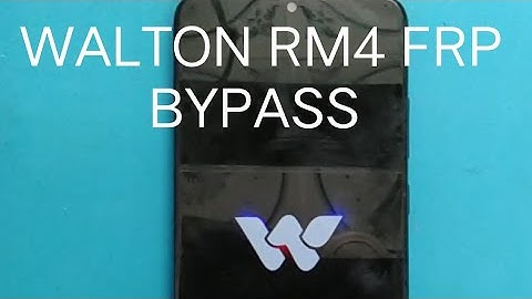 Walton Rm4 frp bypass-rm4 Google account bypass remove,Android 10 full and final 2023.easy trick.