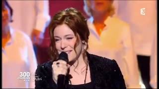 Video thumbnail of "Isabelle Boulay ...  Il suffirait de presque rien 300 choeurs !!!"